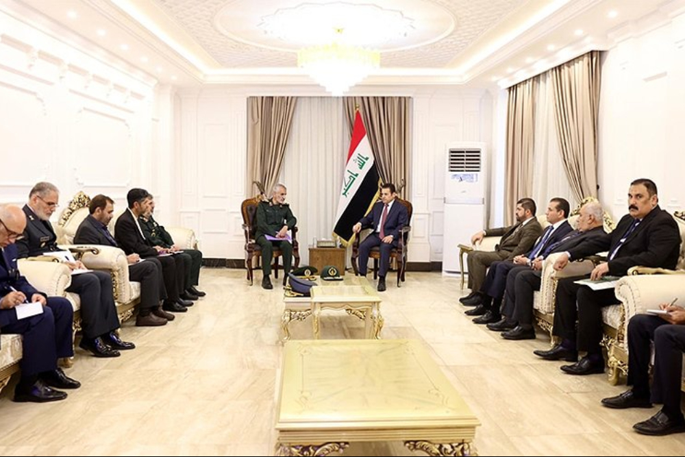 تعهد عراقي بعدم السماح باستخدام أجوائه لاستهداف ايران