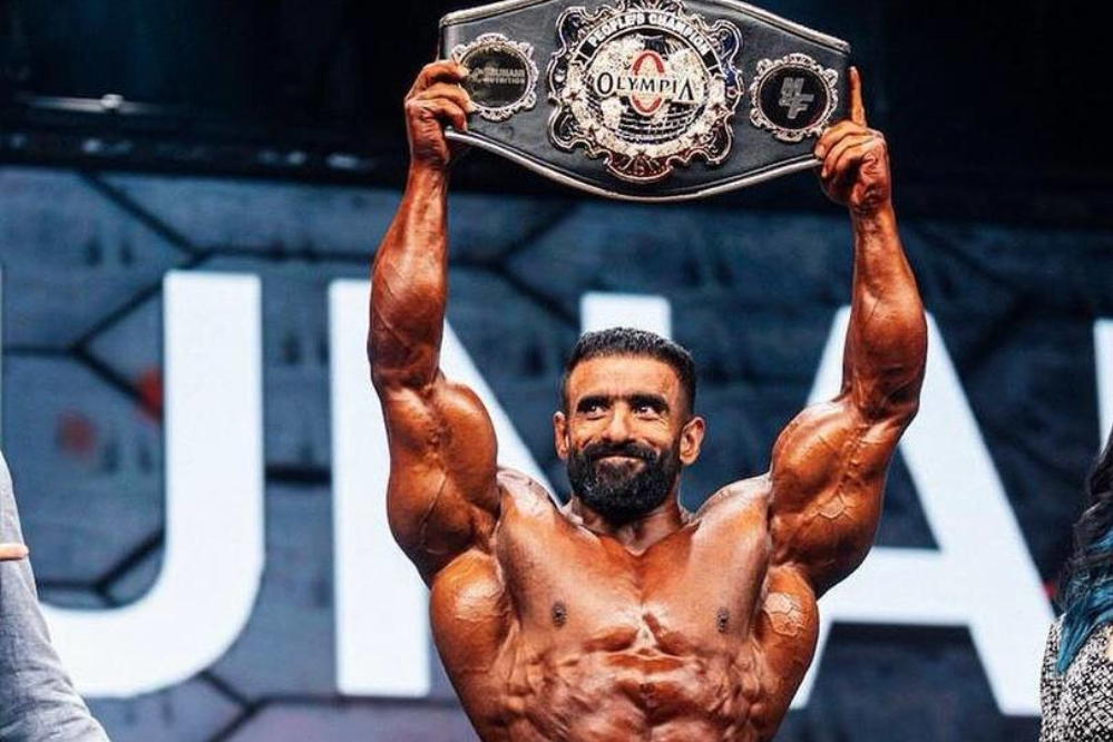 هادي شوبان يحرز لقب الوصافة في بطولة مستر أولمبيا