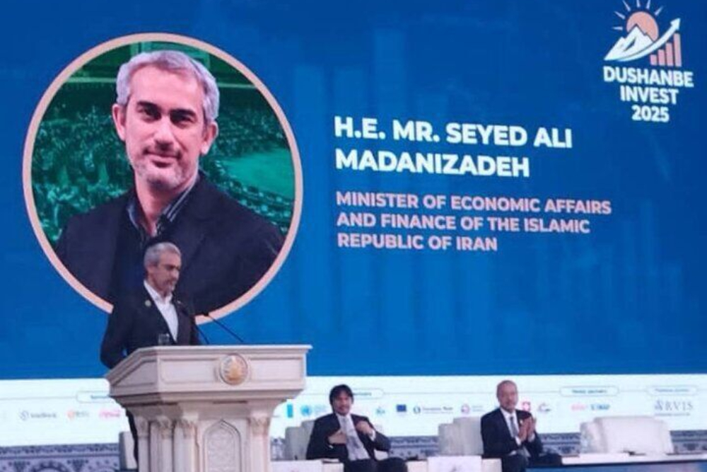 وزير الاقتصاد: التعاون بين إيران وطاجيكستان يتسارع نحو مستقبل مستدام