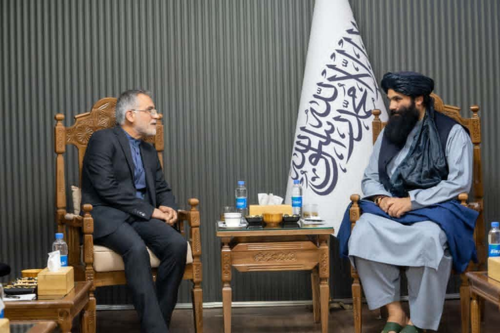مسؤول إيراني يلتقي وزير الداخلية الأفغاني