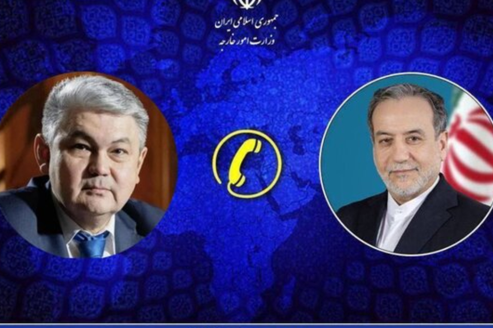 محادثة هاتفية بين وزيري خارجية إيران وكازاخستان