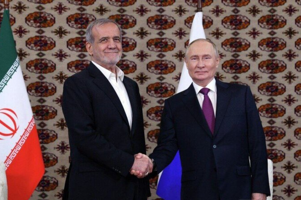 بزشكيان وبوتين سيلتقيان في عشق آباد... عراقجي يزور موسكو الاسبوع القادم