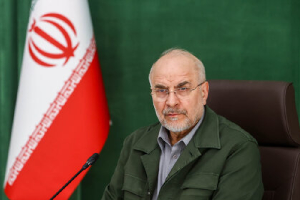 قاليباف: رد الشعب الإيراني على أي مغامرة أو شر غير متوقع