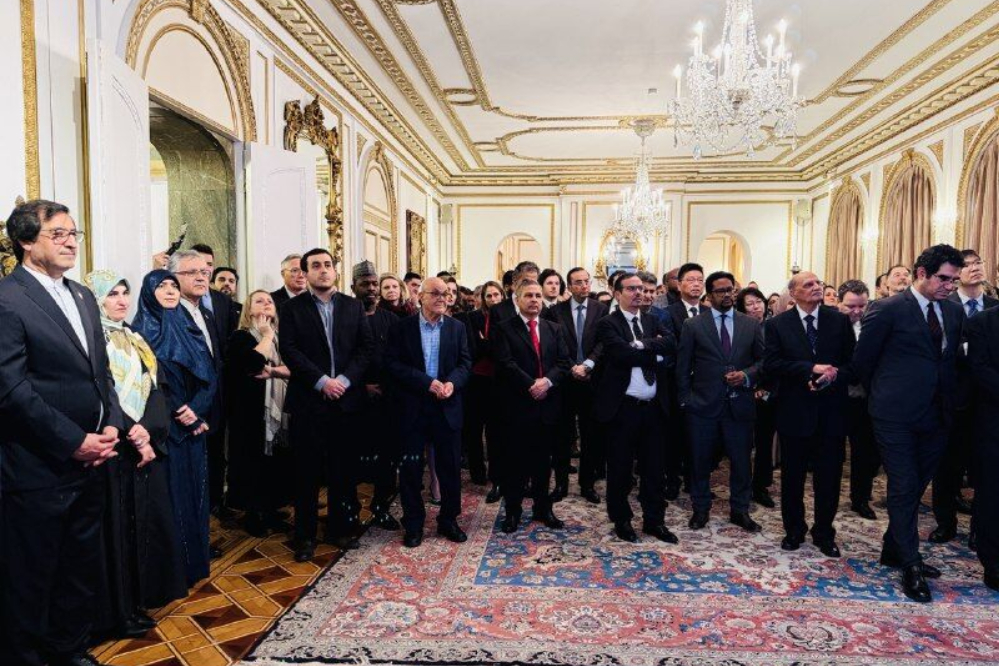 الاحتفال في لندن بالذكرى السابعة والأربعين لانتصار الثورة الإسلامية في ايران