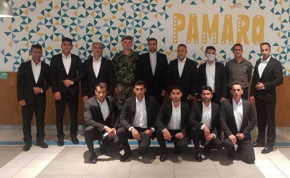 فريق الجيش الايراني يصل الى بلغراد للمشاركة في مسابقات دولية