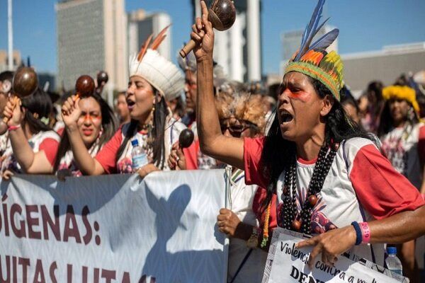 اعتراض بزرگ بومیان برزیل