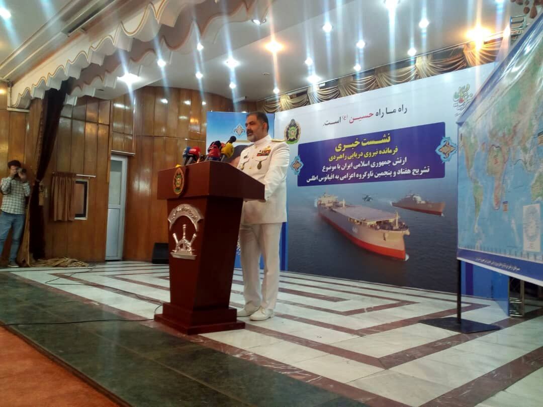 قائد القوة البحرية: تواجد بحريتنا في المحيطات يؤكد قوة واقتدار ايران