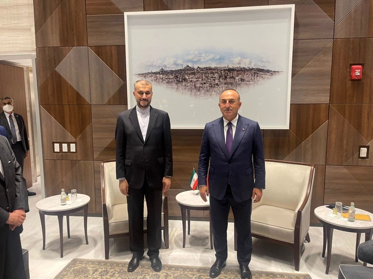 اجتماع ثلاثي بين إيران وأذربيجان وتركيا في طهران
