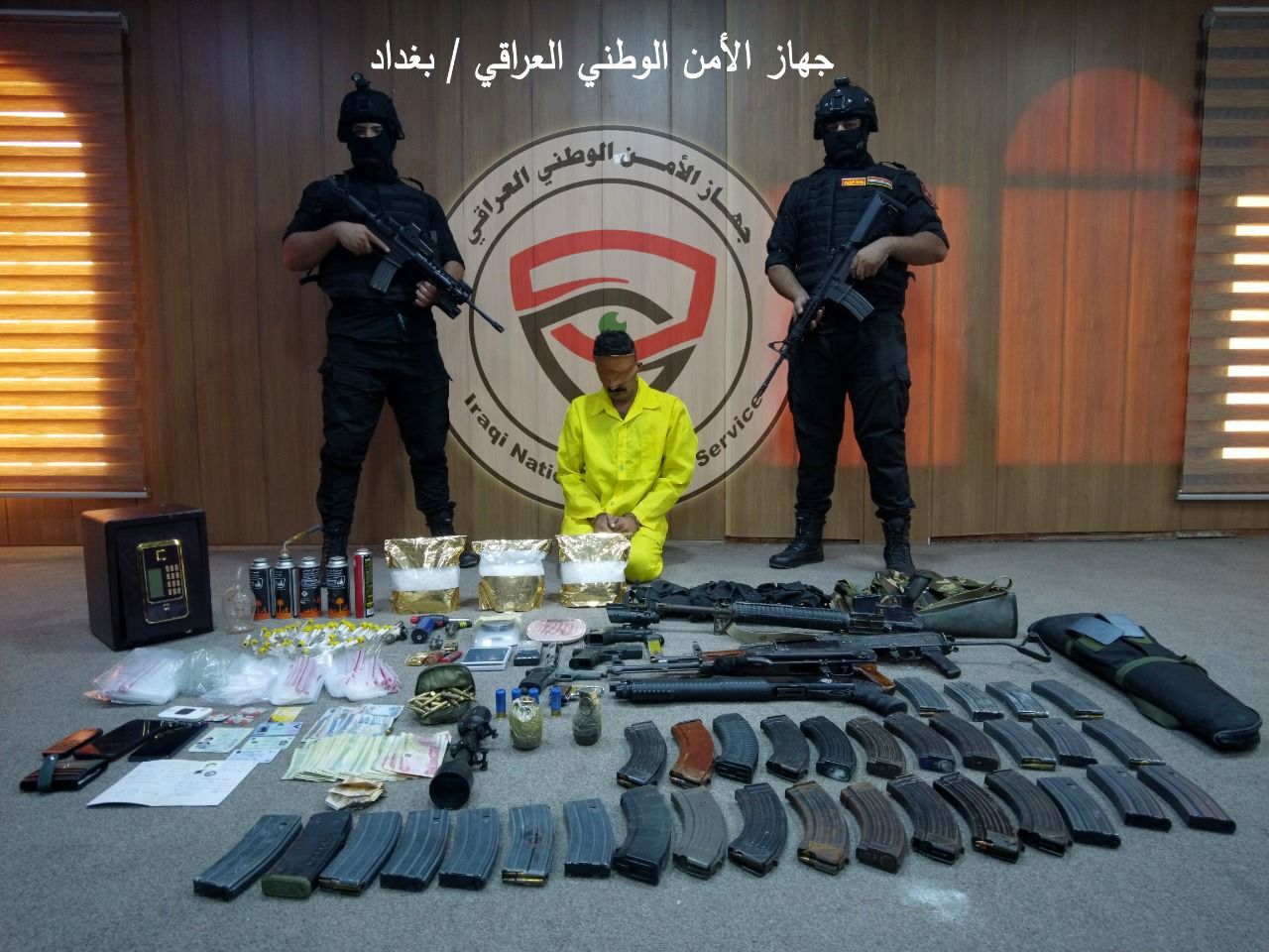 العراق .. الأمن الوطني يلقي القبض على احد اكبر تجار المخدرات
