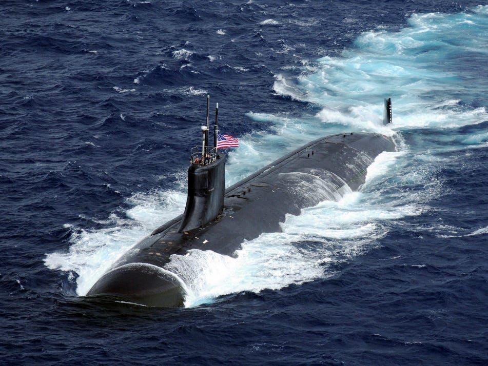 پنهان‌کاری آمریکا درباره حادثه زیر دریایی اتمی در دریای چین