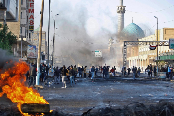 العراق: مجموعات تخريبية تحرق عددا من المقرات الامنية والحزبية