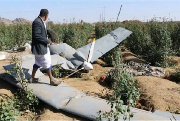 إسقاط طائرة تجسس للعدوان في الحديدة باليمن