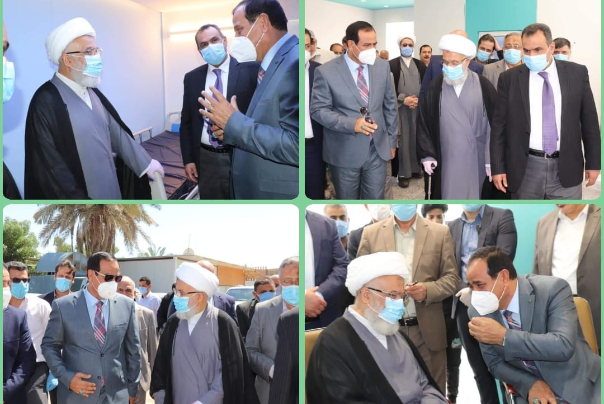 الشيخ الكربلائي من النجف الاشرف يؤكد ان القضايا الانسانية من أولويات المرجعية العليا