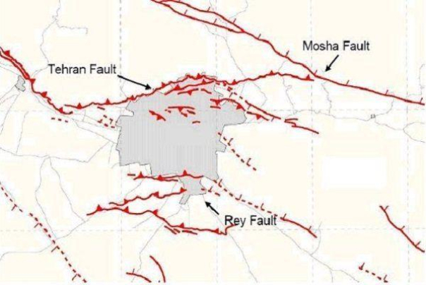 ویژگیهای گسل مُشا مرکز زلزله امروز تهران