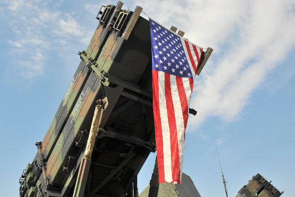Deployment of US Patriot Missile-System around Deir ez-Zor Oil Field