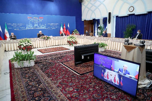 رؤساء ايران وروسيا وتركيا: القرار الأمريكي بشأن الجولان المحتل يهدّد أمن المنطقة