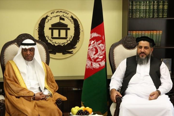 Why did the Saudi ambassador refuse to announce the construction of religious schools in Afghanistan?
