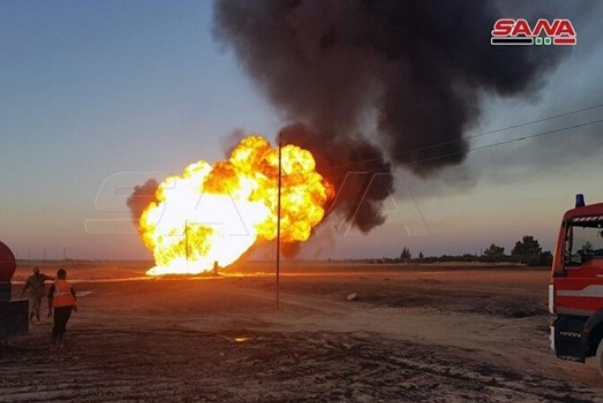 انقطاع الكهرباء عن كامل سوريا جراء انفجار في خط الغاز العربي بريف دمشق