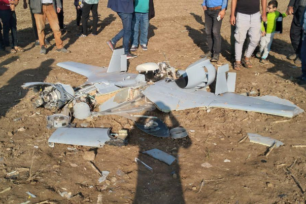سقوط طائرة مسيرة في منطقة حدودية شمال غرب ايران