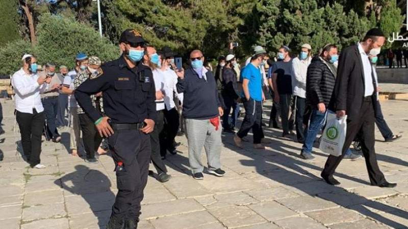 فلسطين.. عشرات الصهاينة يدنسون الأقصى والاتحاد الاوروبي يطالب الاحتلال بوقف عمليات الهدم