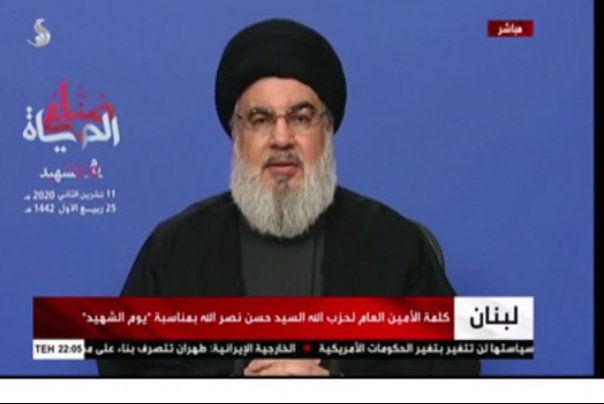 السيد نصر الله: ربط قضية ترسيم الحدود بأنه بداية للتطبيع مع "إسرائيل"مجرد أكاذيب