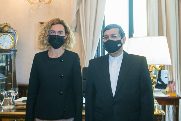 Iran, Spain willing to develop parliamentary relations