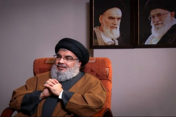 السيد نصرالله يتوجه لقائد الثورة بالشكر على ‏مواساته وتعازيه الأبوية
