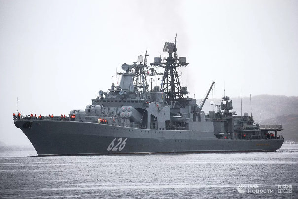 Российские корабли провели учения по поиску подлодок в Средиземном море