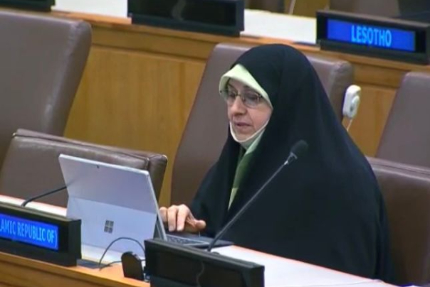 ايران تحذر من التأثيرات السلبية للحظر على النساء والاطفال