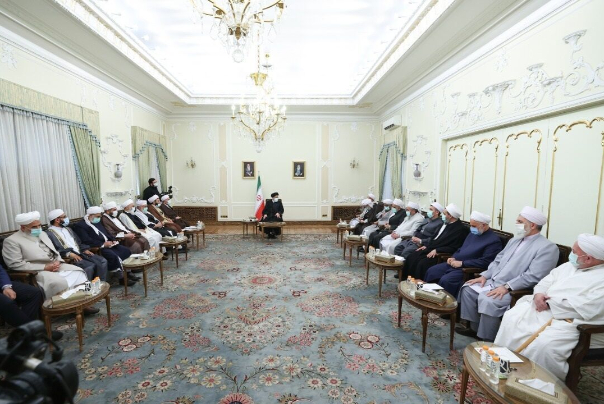السيد رئيسي يؤكد على وحدة الشيعة والسنة