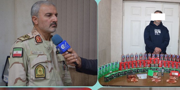 ضبط ذخيرة حربية اميركية مهربة على حدود ايران الشمالية الغربية