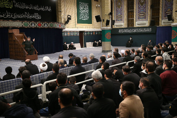 الليلة الخامسة من مجالس العزاء في ذكرى استشهاد الزهراء (س) بحضور قائد الثورة