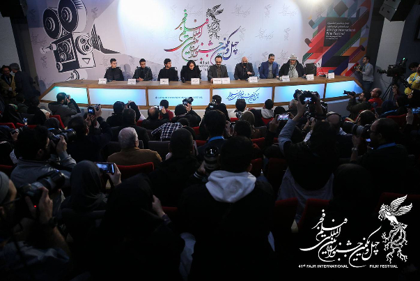 مؤتمر صحفي لفيلم "الملف مفتوح" في مهرجان فجر الـ41