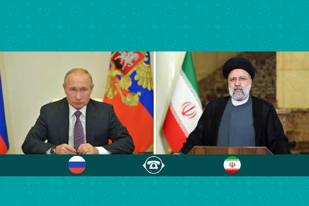 السيد رئيسي وبوتين يبحثان العلاقات الإقتصادية