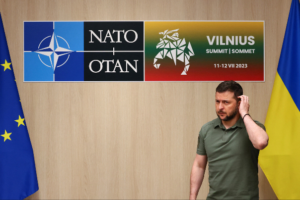 Zelensky's achievement in Lithuania; Falling two levels!