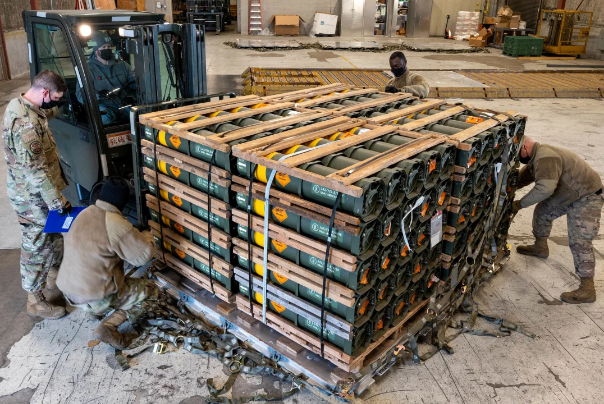 The Pentagon's report in regards to the seizure of weapons sent to Ukraine