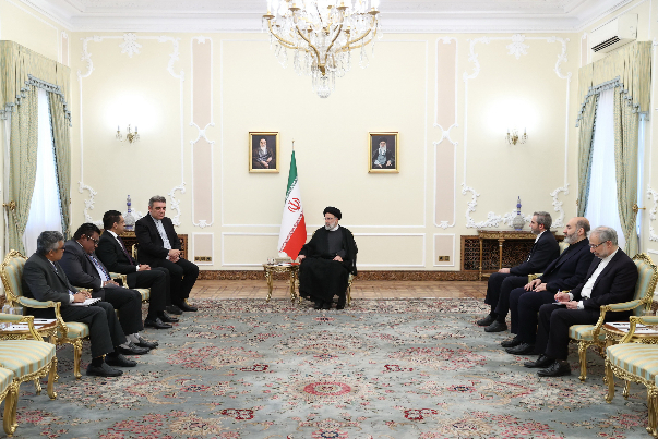 رئيس الجمهورية يؤكد إستعداد ايران لمشاركة قدراتها مع سريلانكا
