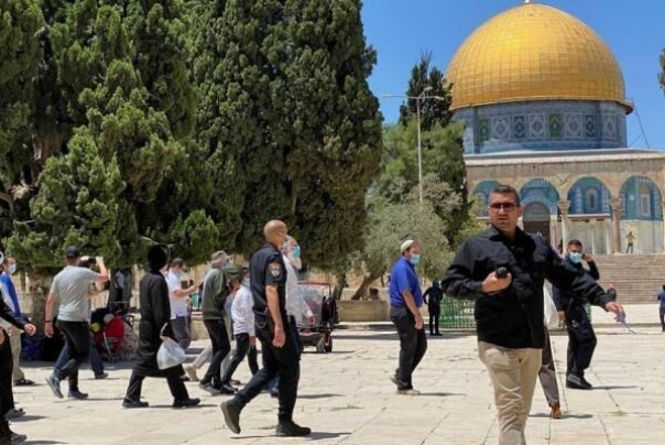 آخر التطورات في فلسطين المحتلة.. انتهاكات الصهاينة لحرمة الأقصى مستمرة
