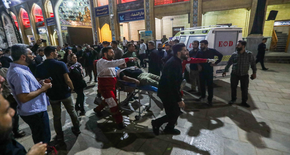 Britain's envoy slammed over his tweet regarding the terror attack on Shiraz