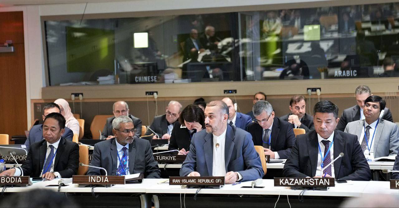 Iran's FM's statement at meeting of foreign ministers of ACD