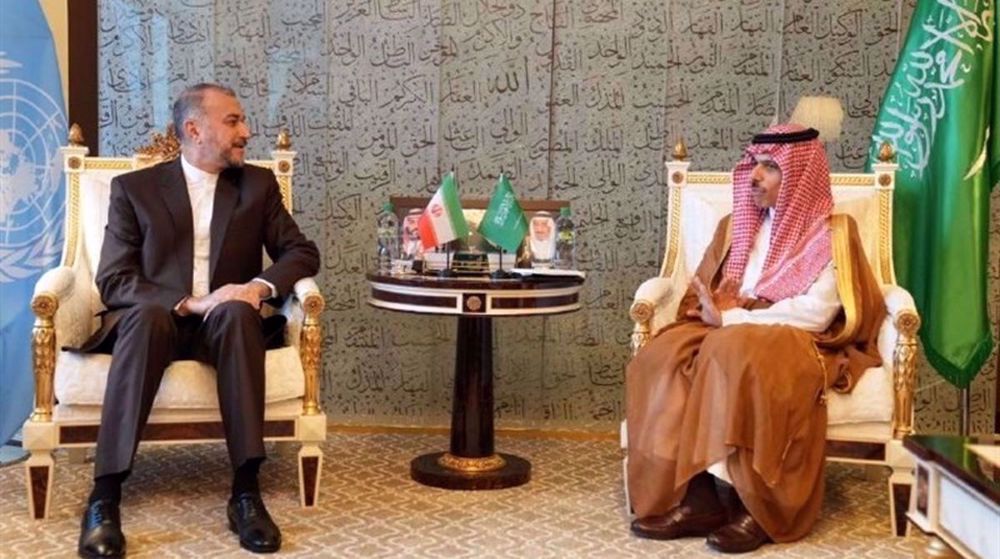 Iran and Saudi FMs meet on sidelines of UNGA