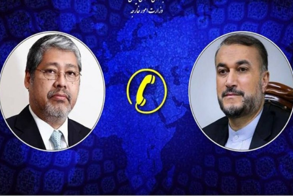عبداللهيان ونظيره الفلبيني يبحثان جرائم الحرب الصهيونية في غزة