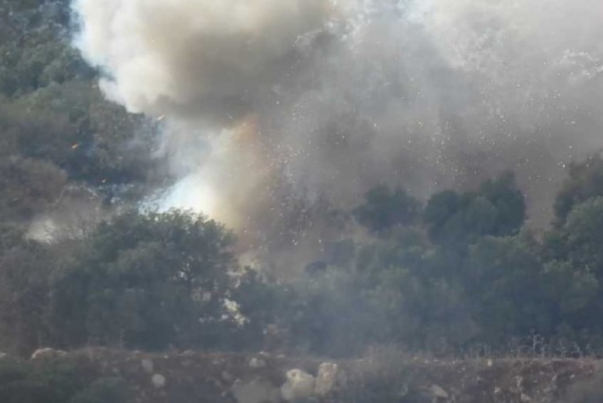 תעמולה שקרית של חיל האוויר הישראלי: הפצצת עזה וטענה שהיא בלבנון