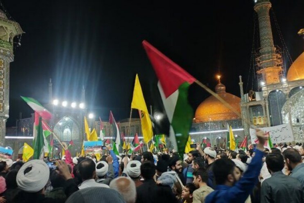 تجمعات في العديد من مدن ايران تنديدا بالمجزرة الصهيونية في غزة