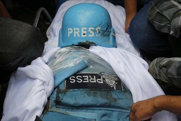 29 journalists have been killed during the Gaza war