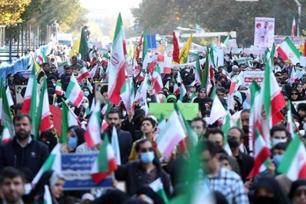 Iranians mark US embassy takeover with massive nationwide rallies