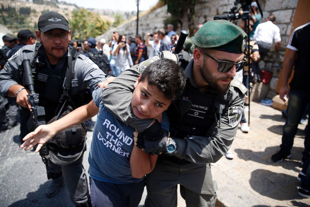 What does the Zionist regime want from the Palestinian children?!