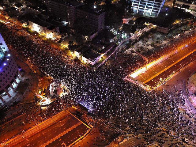 Thousands of Israelis rally demanding prisoner swap deal with Hamas