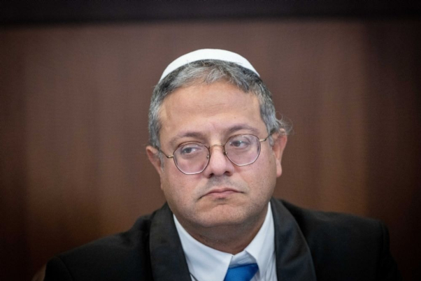 בן גביר קורא להרוג כל יום אסיר פלסטיני אחד