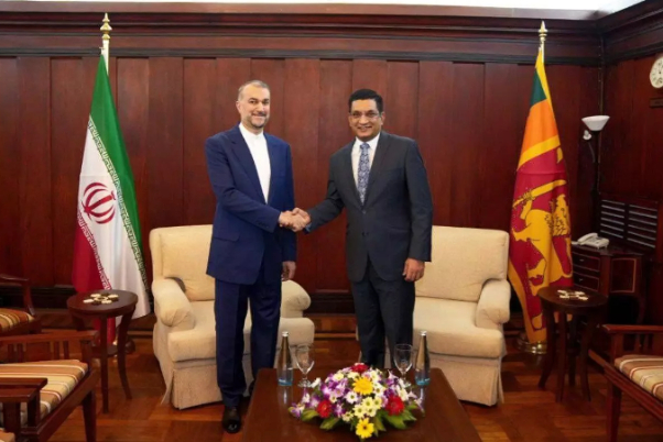 Iranian, Sri Lankan FMs discuss issues of mutual interest